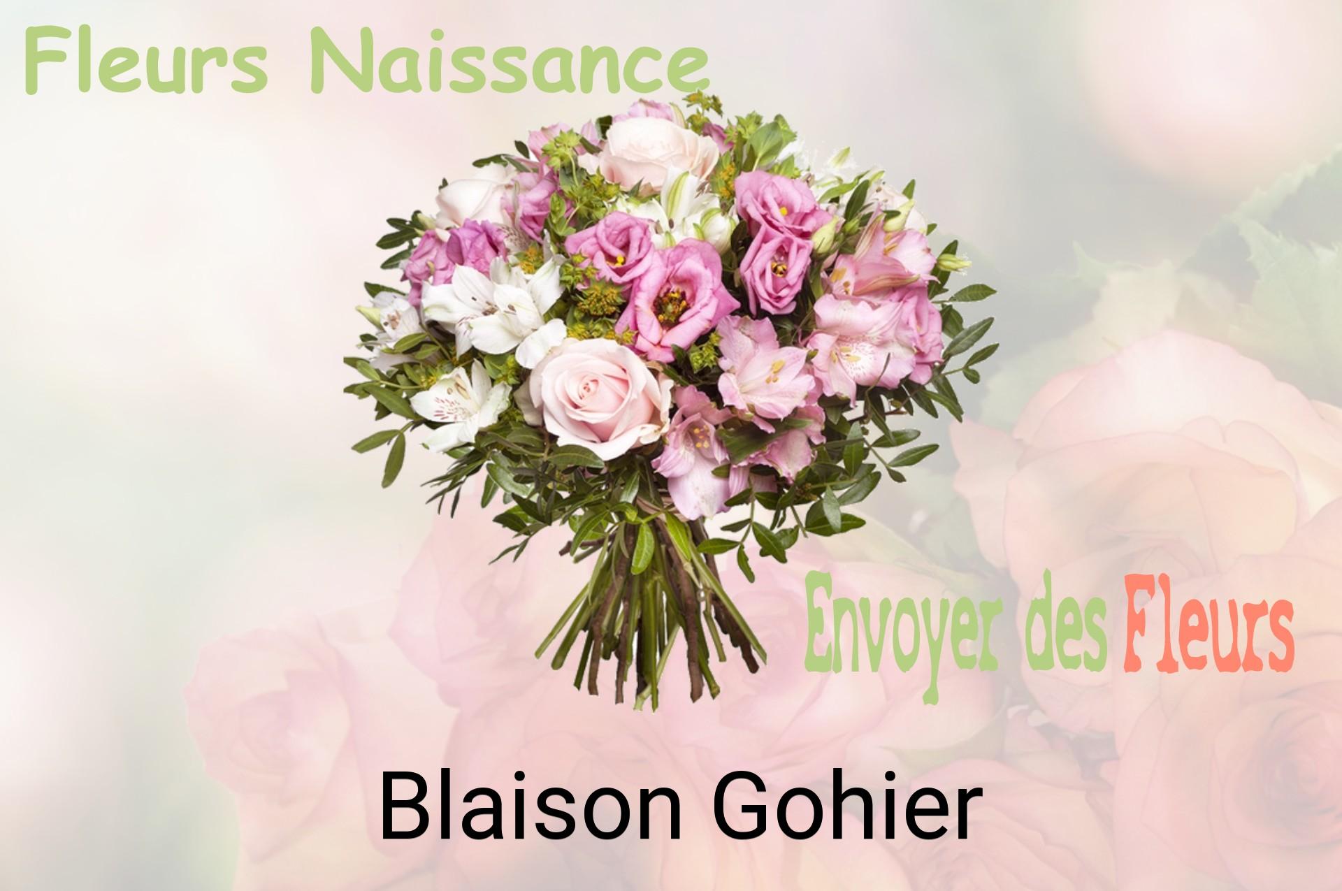 Bouquet de fleurs de naissance livré à Blaison-Gohier